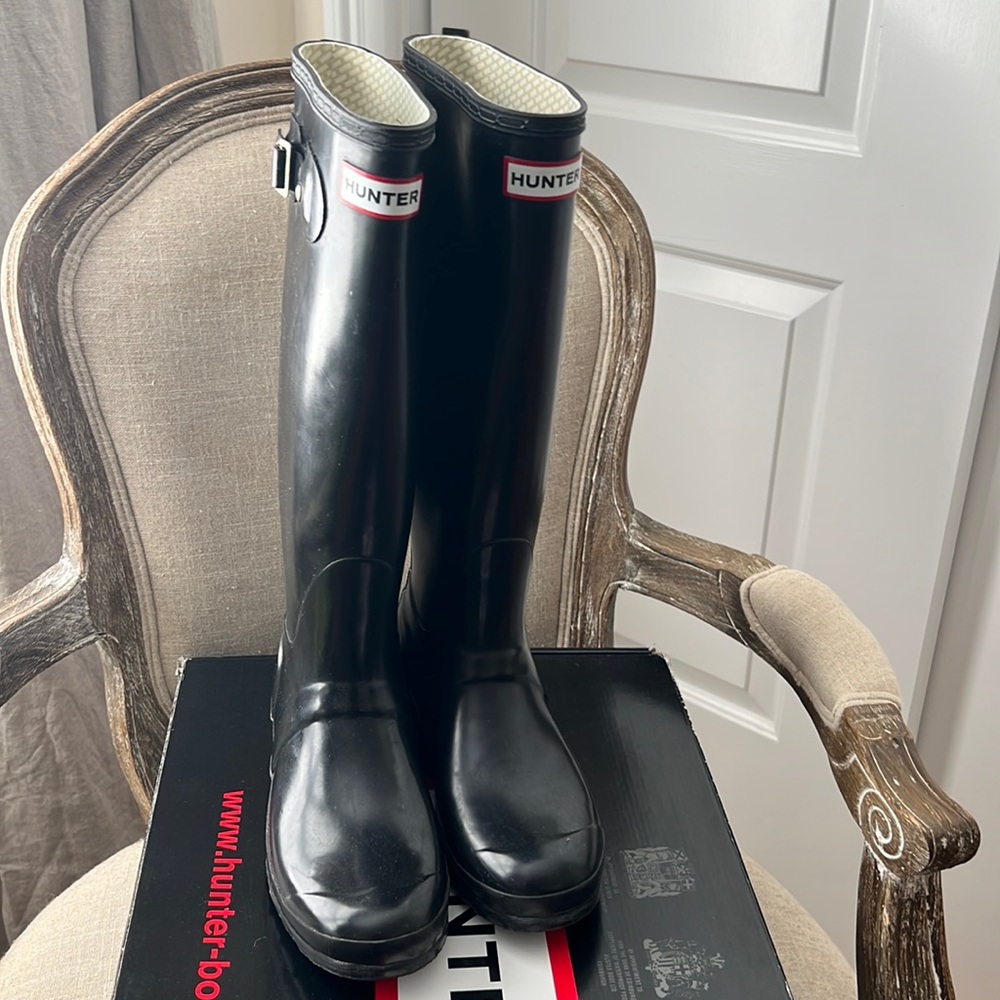 Hunter Original Tall Gloss Boots